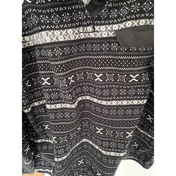 Women's L Fleece Fair Isle Pullover Zach's Cabin Outdoors Gorpcore Cottagecore - Picture 4 of 8